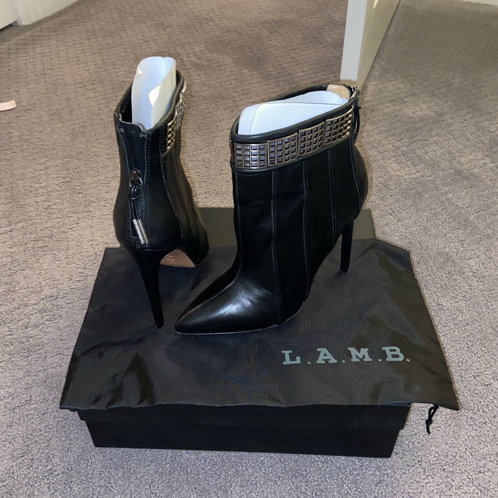 L.A.M.B. Troy Leather Boot
